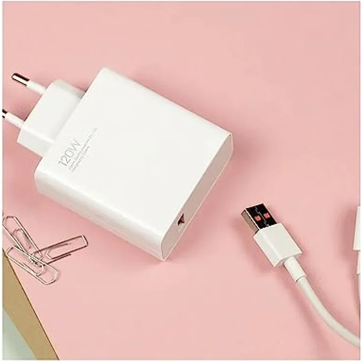 Xiaomi Mi Travel Charger Combo Set with USB-A to Type-C Charging Cable 1m, 120W White EU BHR6034EU – Bild 3