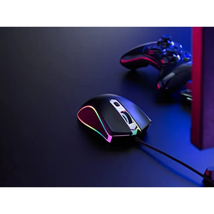 Rapoo V280 USB Optisch 7000DPI rechts Schwarz, Grau – Bild 5