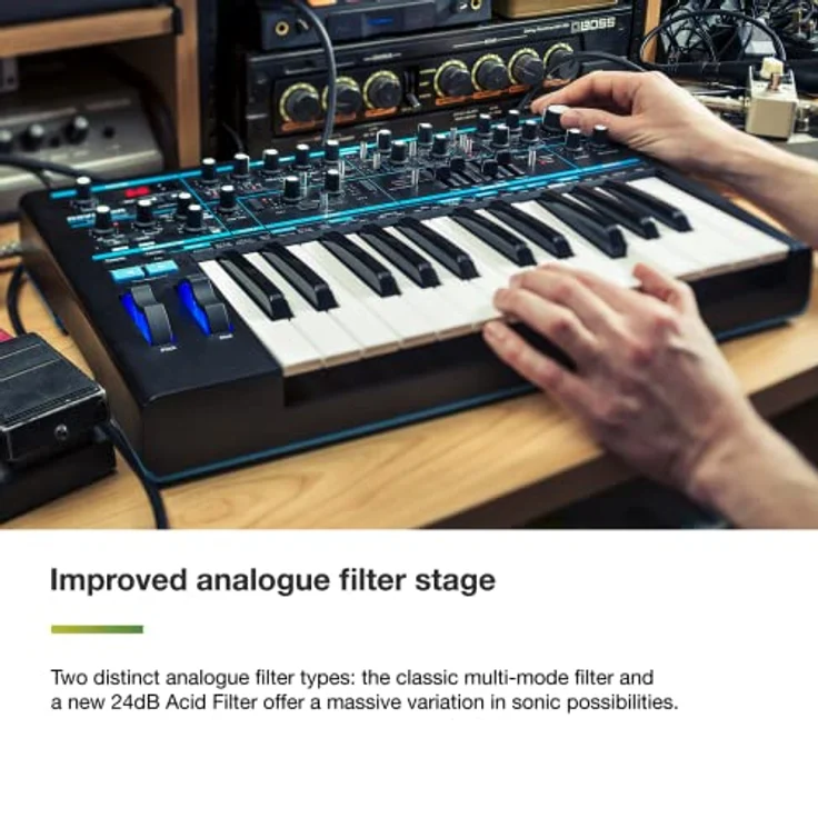 novation Bass Station II, MIDI Controller, Schwarz – Bild 4