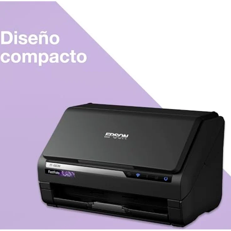 Epson FastFoto FF-680W B11B237401 Scanner (Scannt 10 x 15 Foto in einer Sekunde, bis DIN A4, beidseitiger Scan, automatische Ausrichtung, Zuschnitt und Optimierung, Bilder einfach speichern) – Bild 5