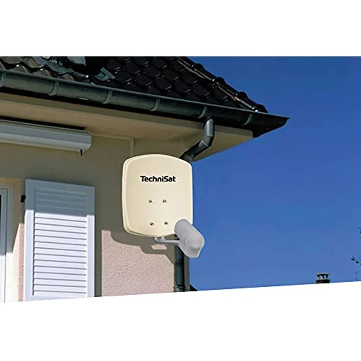 TechniSat TECHNIPLUS 45 Alu-Wandhalter mit 45 cm Wandabstand (Halter für Sat Antennen, Wandbefestigung) – Bild 3