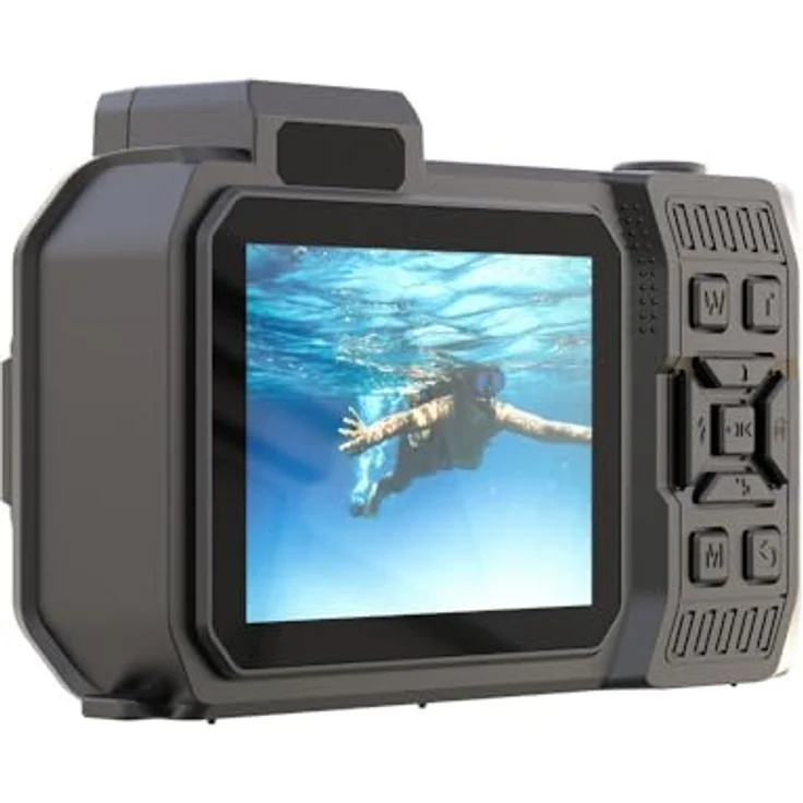 AgfaPhoto Realishot WP9500 – Wasserdichte Digitalkamera Orange - 24 MP, 18X Digitalzoom, 4K Videoaufnahme – Bild 9