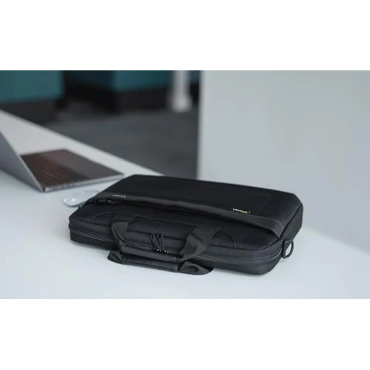 Targus Laptoptasche 17.3 GeoLite EcoSmart Essential Laptoptasche, umweltfreundliche Topload-Tasche, schwarz – Bild 6