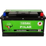 BullTron 165Ah Polar LiFePO4 12,8V Versorgerbatterie mit Smart BMS und integrierter Heizung, 200A