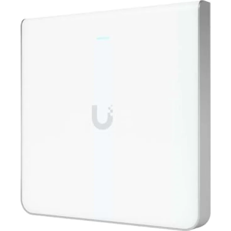 Ubiquiti UniFi U6-Enterprise-IW, Access-Point Wi-Fi 6E, 2.4 GHz, 5 GHz, 6 GHz, 4 Ethernet-Anschlüsse, Unterputzmontage, Weiß – Bild 2