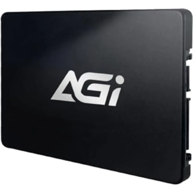 AGI AI238 1TB 2,5" SATAIII 6 GB/s SSD, 3D TLC NAND, SLC-Cache, Lesegeschwindigkeit bis zu 550 MB/s - Schwarz