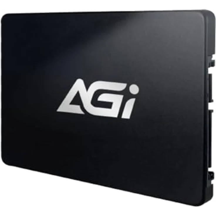 AGI AI238 1TB 2,5" SATAIII 6 GB/s SSD, 3D TLC NAND, SLC-Cache, Lesegeschwindigkeit bis zu 550 MB/s - Schwarz – Bild 1