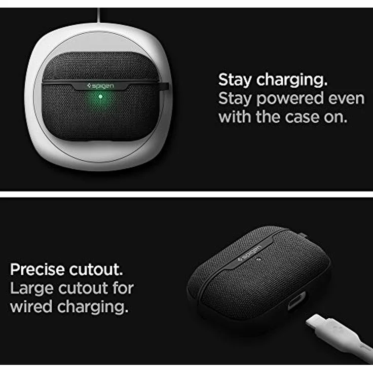 Spigen Urban Fit für Apple AirPods Pro - Schwarz - Preisvergleich – Bild 5