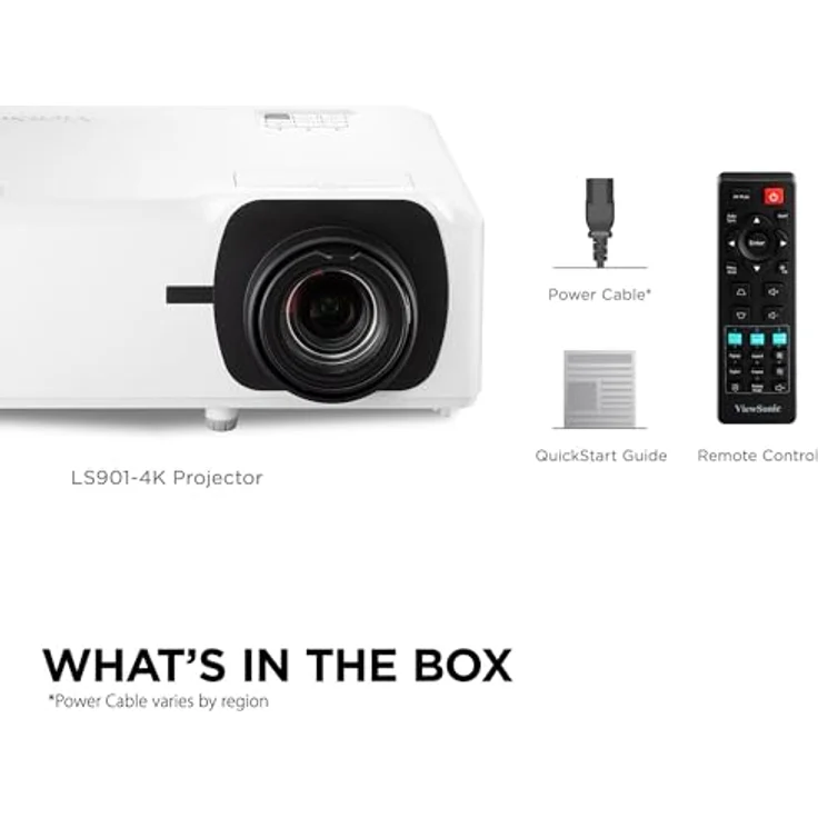 ViewSonic LS901-4K, UHD Beamer mit 5500 Lumen, 4K-HDR-Unterstützung und 360°-Projektion – Bild 7