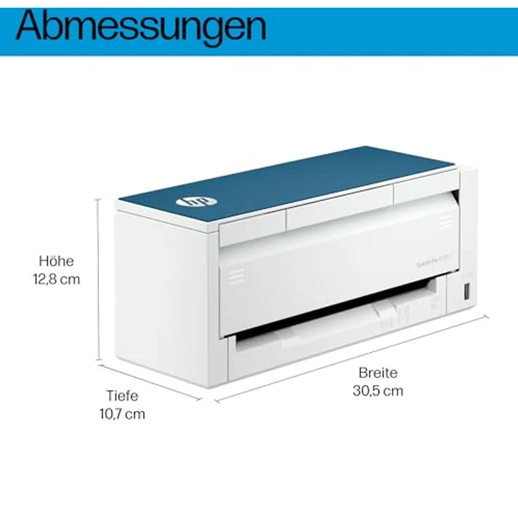 HP ScanJet Pro 4200 s1, ADF Duplex-Scanner für A4 mit 600 DPI, 40 ppm, Blau und Weiß – Bild 4