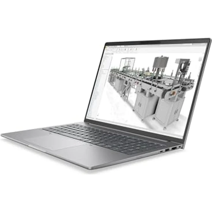 HP ZBook 8 G2i 16 DK4Z5ET, 16" WQXGA IPS Display 400 Nits, Intel Core Ultra 7 356H, 48GB RAM, 1TB SSD, NVIDIA RTX PRO 500 Blackwell, Windows 11 Pro, silber – Bild 4