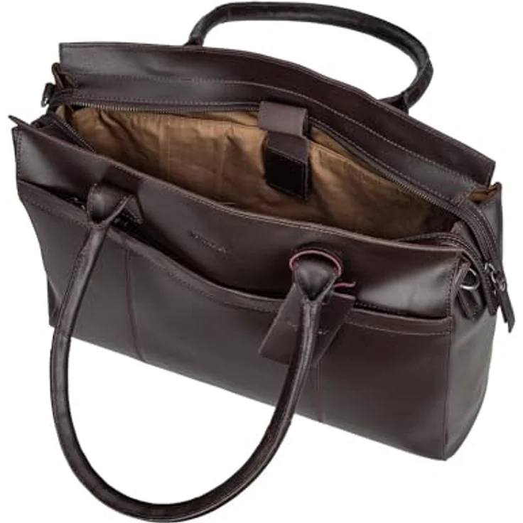 Burkely Aktentasche Vintage Doris, Laptopbag 15.6", zeitloses Design für Meetings, vielseitig kombinierbar – Bild 3