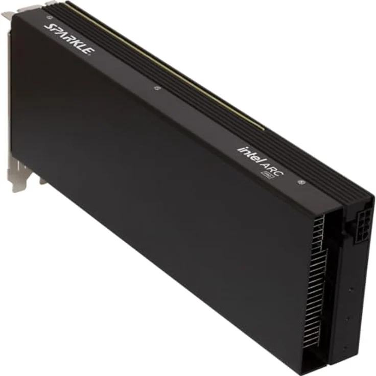 SPARKLE B60 Pro Intel Arc, passive GDDR6 Grafikkarte mit 24.576 MB, 4 Monitor Unterstützung, PCIe 5.0, maximale Auflösung 8192 x 4320 Pixel – Bild 3
