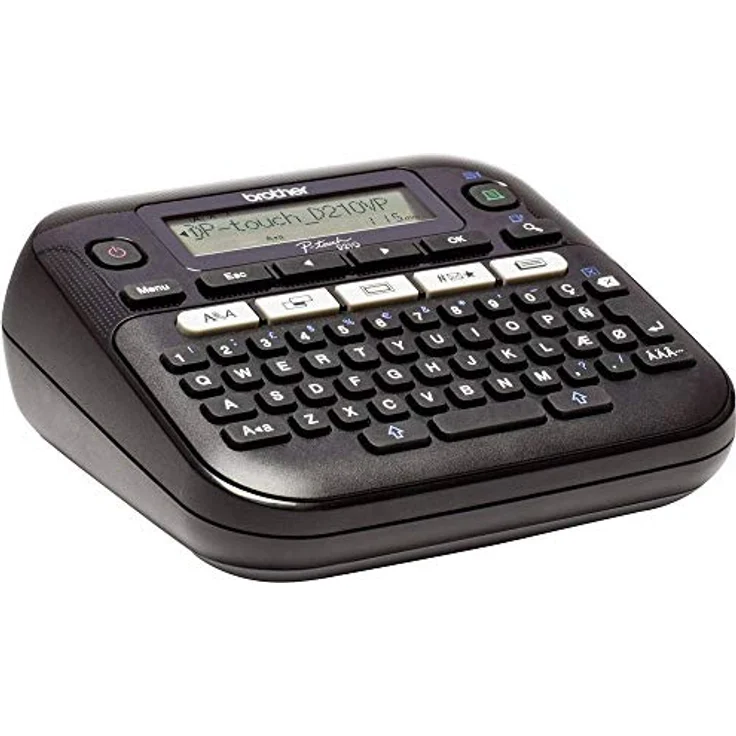 Brother PT-D210VP Beschriftungsgerät inklusive Netzadapter und Transportkoffer (für 3,5 bis 12 mm breite TZe-Schriftbänder, bis zu 20 mm-Sek. Druckgeschwindigkeit) – Bild 3