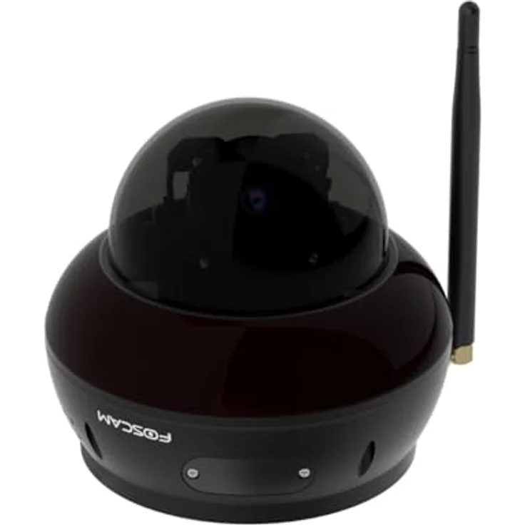 Foscam D8T, 4K 8 MP WLAN Dome Überwachungskamera mit motorisierter PTZ-Funktion, KI-Personen- und Fahrzeugerkennung, IK10 Vandalismusschutz, WiFi 6, schwarz – Bild 4
