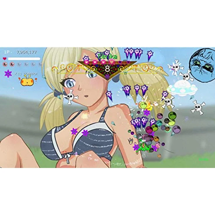Funbox Media Waifu Uncovered, Nintendo Switch-Spiel mit 8 doppelseitigen Kunstkarten, unlockbarem uncensored Modus und kooperativem Gameplay – Bild 5