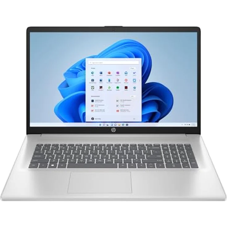 HP 17,3 Zoll Notebook 17-cp3574ng, AMD Ryzen 7 7730U, 1000 GB SSD, 16 GB RAM, DE, Silber – Bild 7