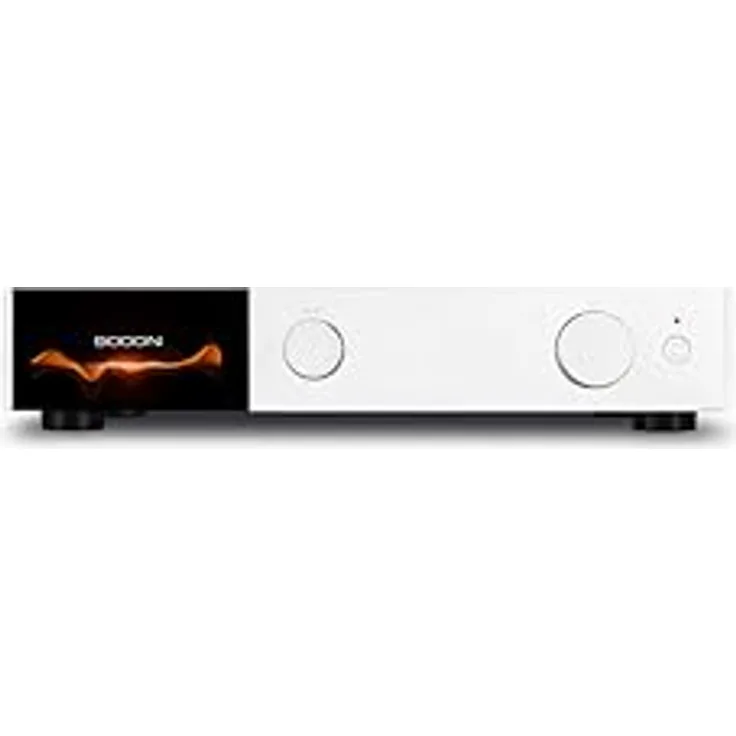 audiolab 9000N Netzwerkplayer, hochauflösende Musikwiedergabe mit ESS9038Pro DAC, 4,3-Zoll-Farbbildschirm, Roon Ready, schwarz