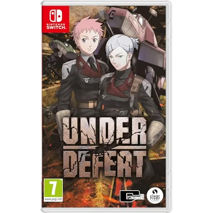 Clear River Games Under Defeat NS, Nintendo Switch Spiel im 16:9-Format mit neuen Modi und vertikalem Shooter-Gameplay