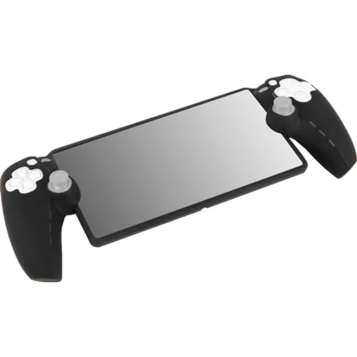 Konix Schutzhülle für Playstation Portal Fernbedienung, stoßfest und kratzfest aus Silikon, schwarz – Bild 4