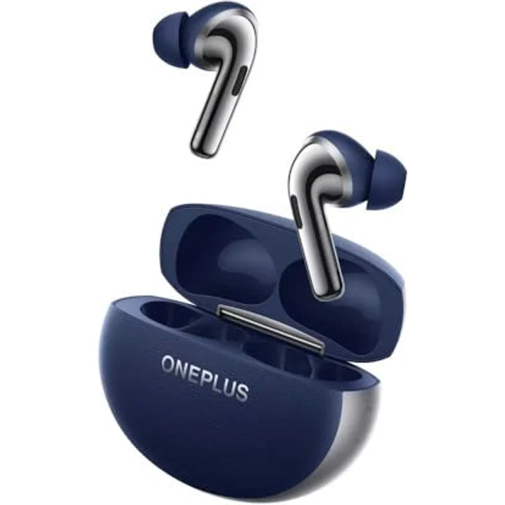 OnePlus Buds Pro 3, Noise-Cancelling Kopfhörer mit 43 Stunden Akkulaufzeit, Sapphire Blue – Bild 1