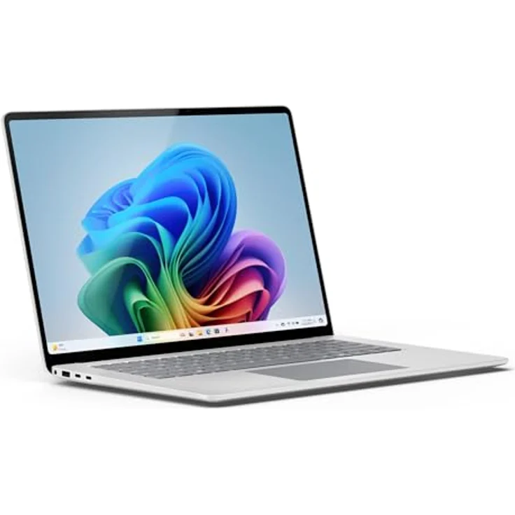 Microsoft Surface Laptop 7, 15" Copilot+ PC für Business, Snapdragon® X Elite, 16 GB RAM, 256 GB SSD, 600 Nits Display, platinum – Bild 6