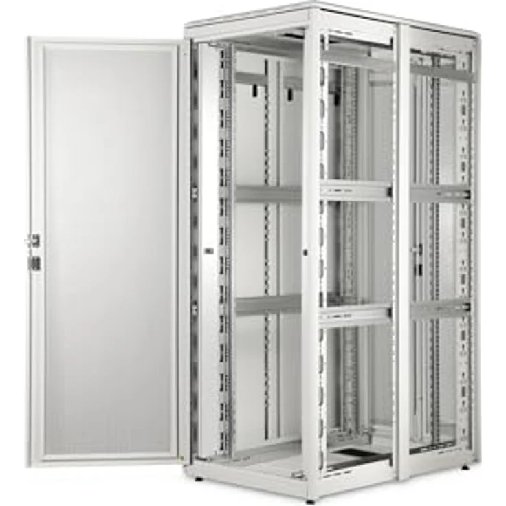 Digitus Unique Server-N Rack, Netzwerkschrank 800 x 1200 mm, 42HE, grau (RAL 7035) – Bild 3