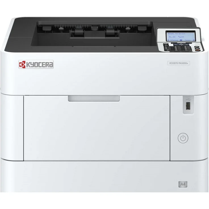 KYOCERA ECOSYS PA5000X, s/w Duplex Laserdrucker mit 45 Seiten/Minute, 1200 x 1200 DPI, Netzwerkfähig, Weiß