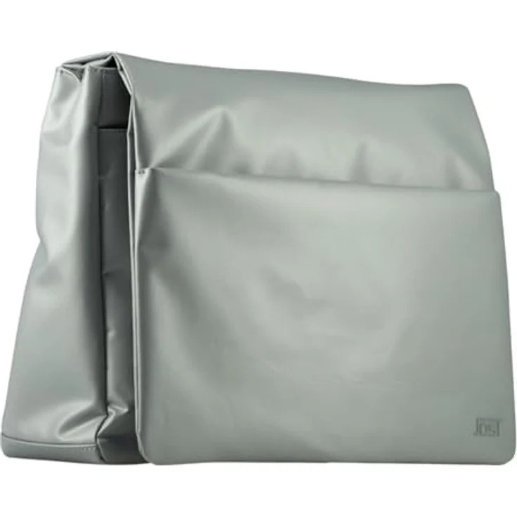 Jost Tolja Umhängetasche, wasserdichte Messenger Bag mit Tabletfach, grau – Bild 3