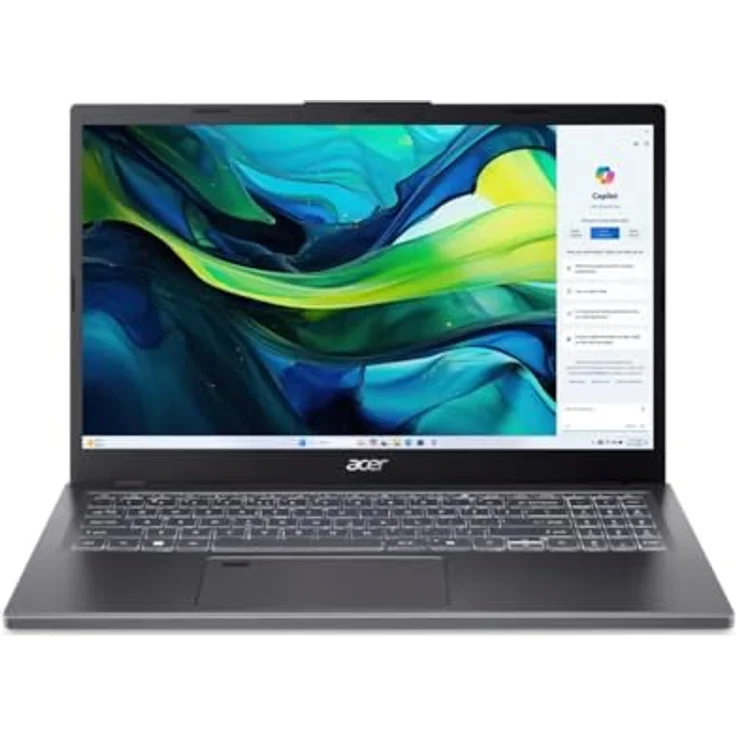 Acer Aspire 15 (A15-61M-R86V), 15.60" Notebook mit AMD Ryzen 7 8840HS, 16 GB RAM, 1 TB SSD, Grau – Bild 1