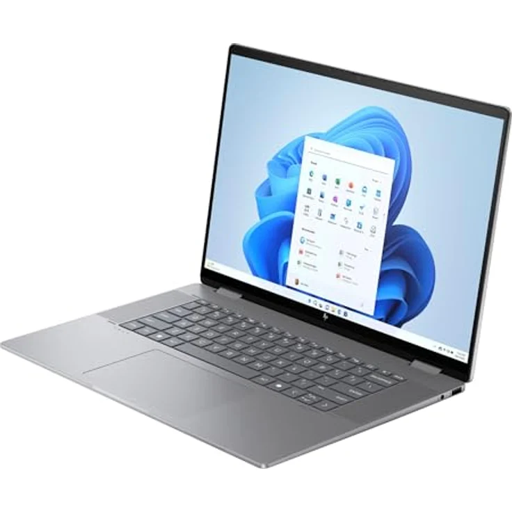 HP Envy x360 16-ad0654ng 2-in-1 Notebook, 16 Zoll 2K Ultra HD, AMD Ryzen 5, 16 GB RAM, 512 GB SSD, Windows 11 Home, Grau – Bild 5