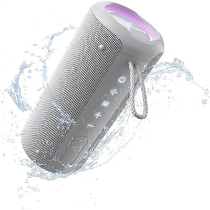 Energy Sistem Soundbliss, Bluetooth-Lautsprecher mit Bluetooth 5.3, TWS, 12 Stunden Akkulaufzeit, IPX6 wasserdicht, 100% recycelter Kunststoff – Bild 5