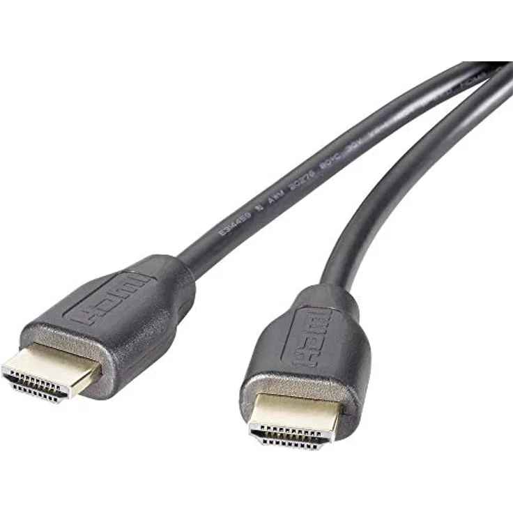SpeaKa Professional HDMI Anschlusskabel HDMI-A Stecker, HDMI-A Stecker 3.00 m Schwarz SP-8821980 Audio Return Channel,