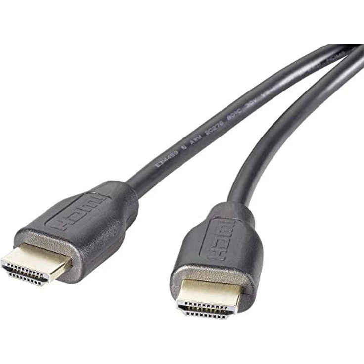 SpeaKa Professional HDMI Anschlusskabel HDMI-A Stecker, HDMI-A Stecker 3.00 m Schwarz SP-8821980 Audio Return Channel,