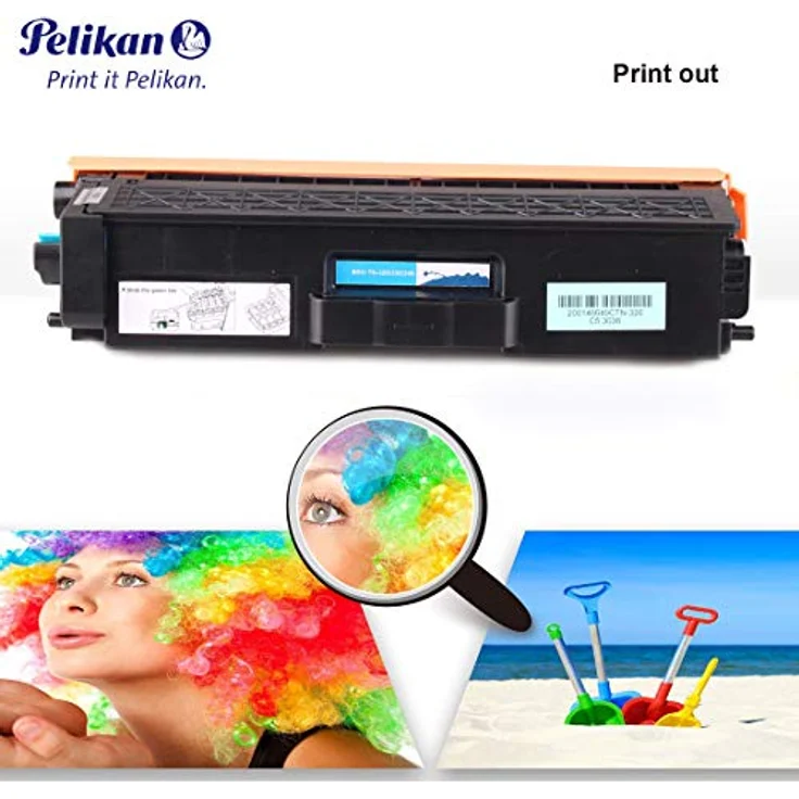 Pelikan TN-326C, Toner in Cyan für exakte Farbwiedergabe und professionelle Druckqualität – Bild 6