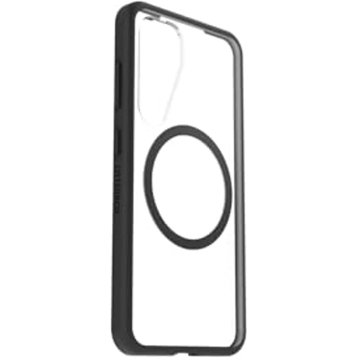 OtterBox Samsung Otterbox Designed for React Magnet Case for Galaxy S25, Qi2-Charger Compatible, Soft Grip Edge, Protection, Black Crystal – Bild 2