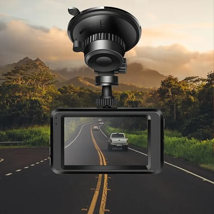 Retoo Dashcam Auto Autokamera Unterstützt Karte MicroSD Parküberwachung Bewegungserkennung Parkmonitor Mikrofon und Lautsprecher USB- und HDMI-Schnittstelle Schwarz – Bild 3