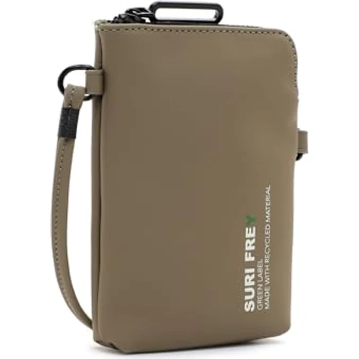 Suri Frey Jenny Handytasche, 13 cm, oliv, 100% Polyurethan, kompakte Größe – Bild 2