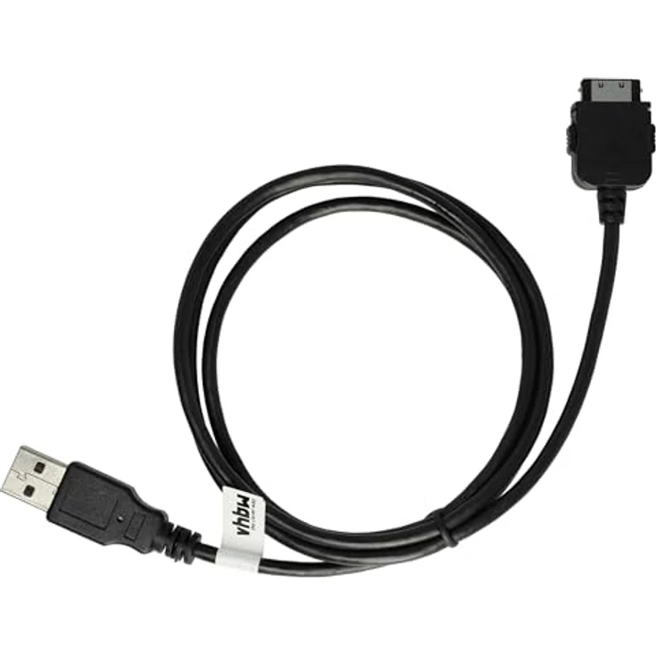VHBW USB Datenkabel (Typ A auf MP3 Player) Ladekabel 100cm kompatibel mit Archos 404, 405, 504, 604, 605, 704 Wifi, TV, Wifi MP3 Player – Bild 3