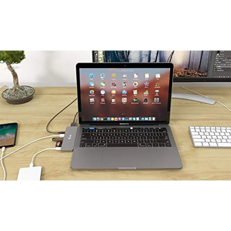 i-tec Thunderbolt 3 4K Metall Docking Station für MacBook Pro 13-15 und MacBook Air 13.3-1x HDMI 1x Thunderbolt 3 1x USB-C 3.1 2X USB 3.0 1x SD-MicroSD Power Delivery 100W – Bild 6