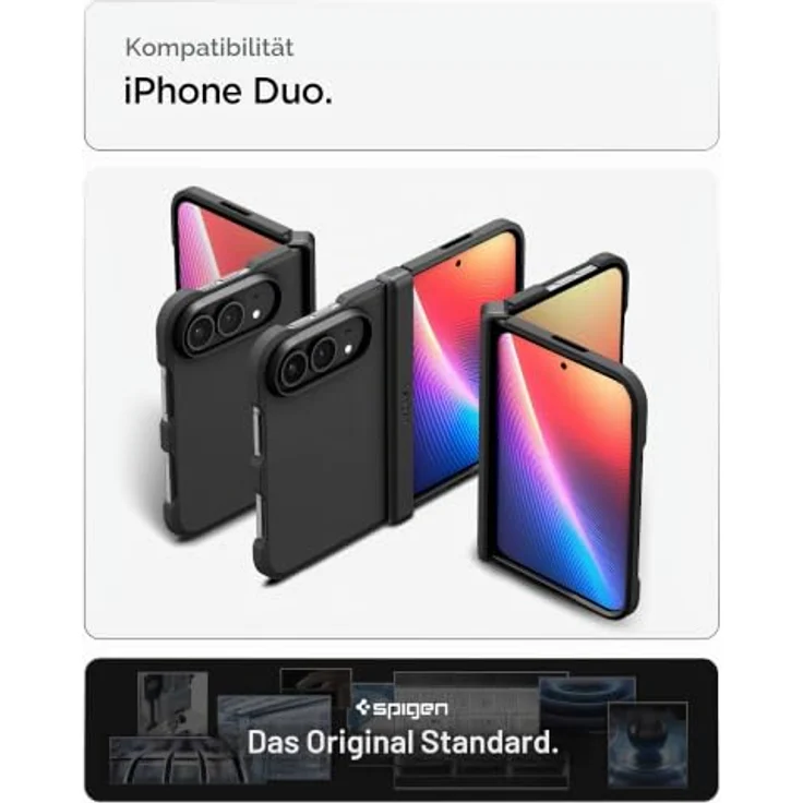 Spigen Tough Armor Pro MagSafe, Handy-Schutzhülle für iPhone Duo, 19,3 cm (7.6), Schwarz – Bild 9