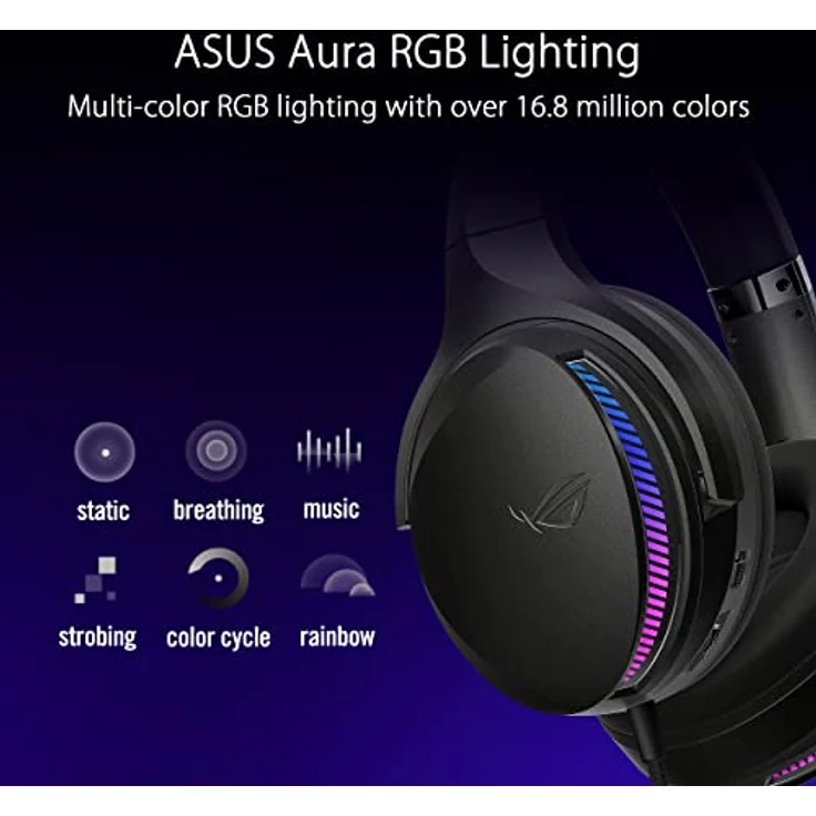 ASUS ROG Strix Fusion II 300 Gaming-Headset Schwarz – Bild 5