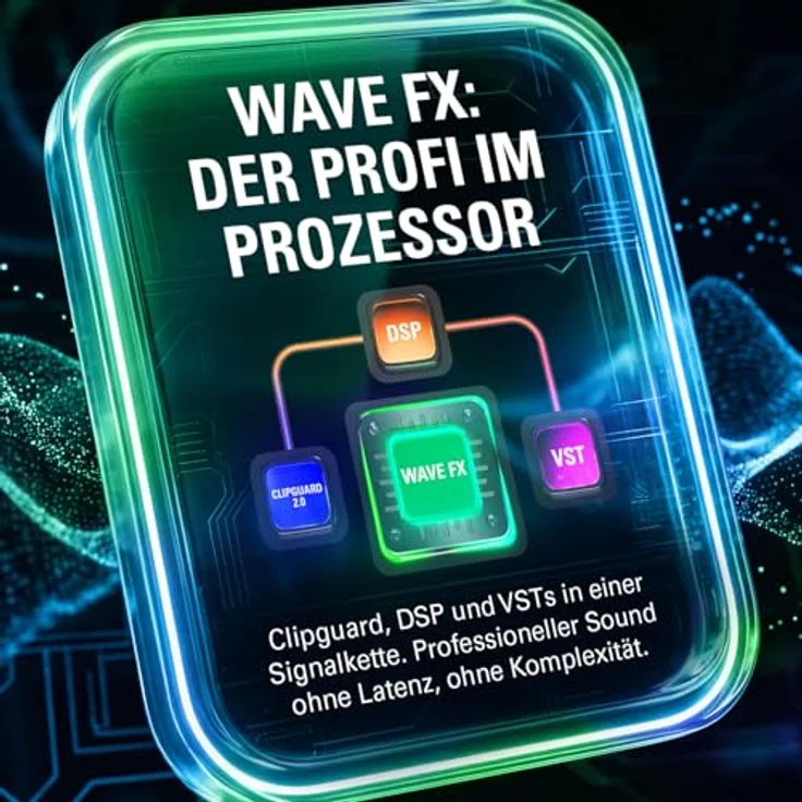 Elgato Wave XLR MK.2, USB Audio Interface und DSP Mixer für XLR Mikrofone, 80dB Gain, Onboard Effekte, LED Feedback, Touch Mute, kompatibel mit Stream Deck, PC & Mac – Bild 5
