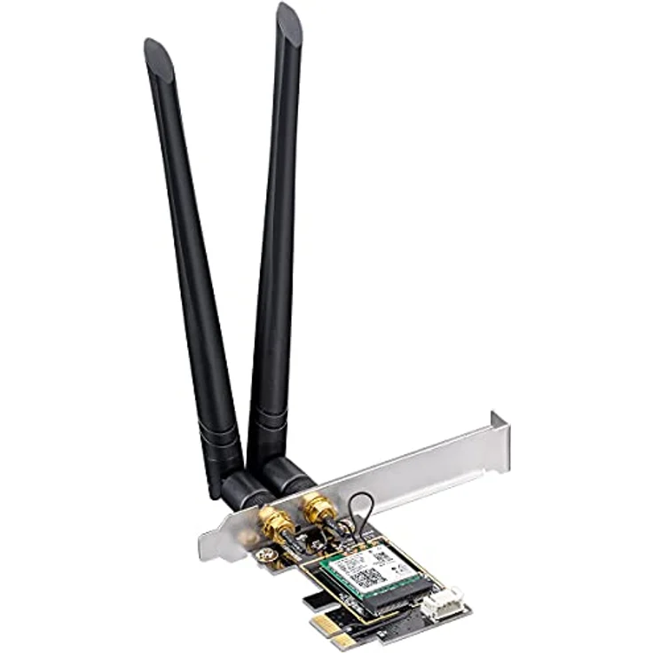 Cudy WE3000 AX3000 Wi-Fi 6E PCIe Karte, Ax210, 3000Mbps, Bluetooth 5.2/5/4.2/4.0, Windows 11/10 Unterstützung – Bild 2