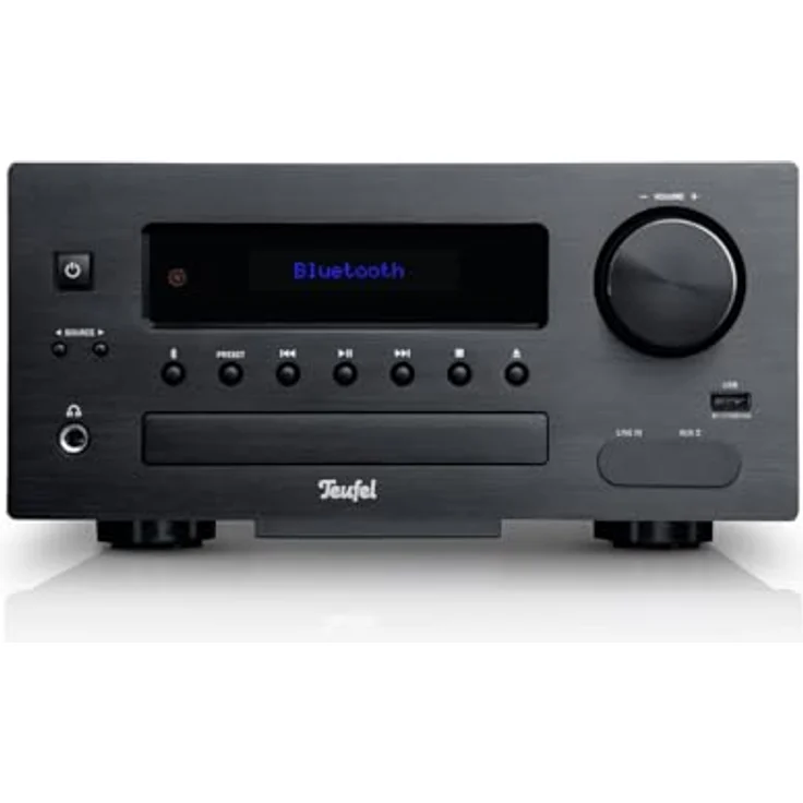 Teufel Ultima 20 Kombo 2, HiFi Stereo Kompaktanlage mit CD, Bluetooth, DAB+ Digitalradio, FM Radio und Bassreflex (Weiß) – Bild 5