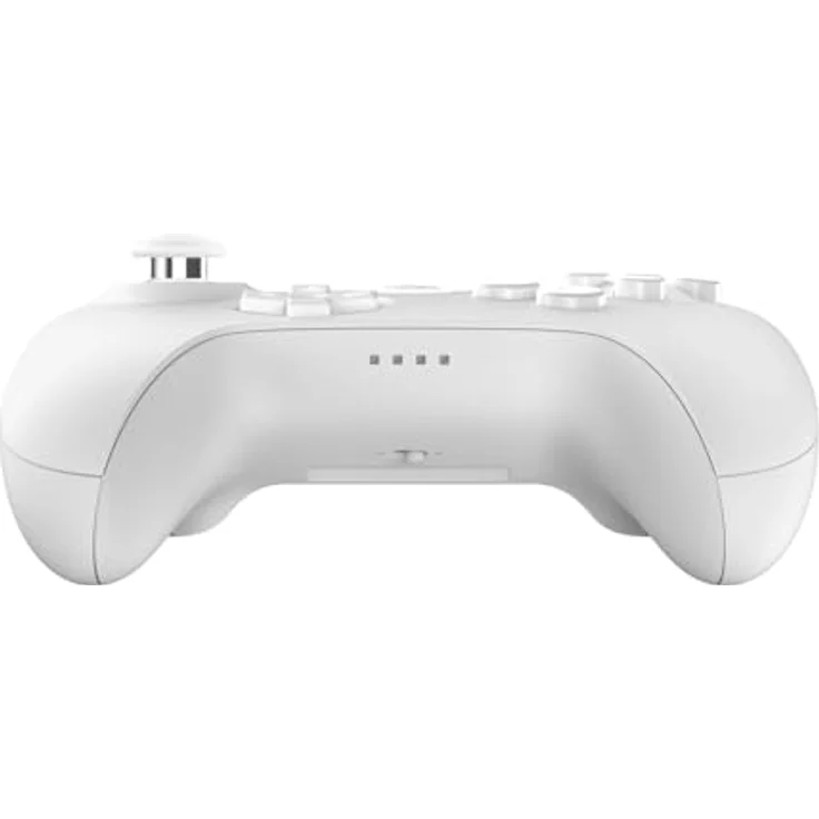 8bitdo 64 Bluetooth Controller, Gaming Controller mit präzisen Hall-Effekt-Joysticks, ergonomischem Design und authentischer Tastenanordnung, Weiss – Bild 5