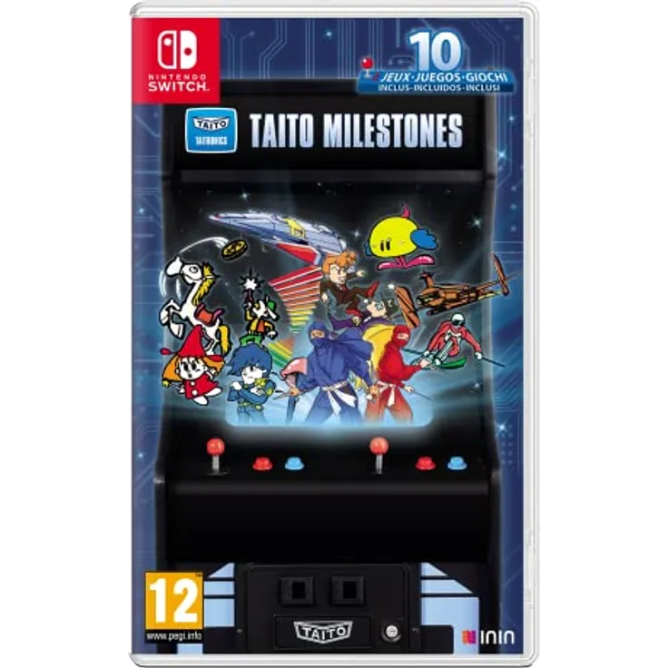 ININ Taito Meilensteine, Nintendo Switch Spiel mit Klassiker-Compilation