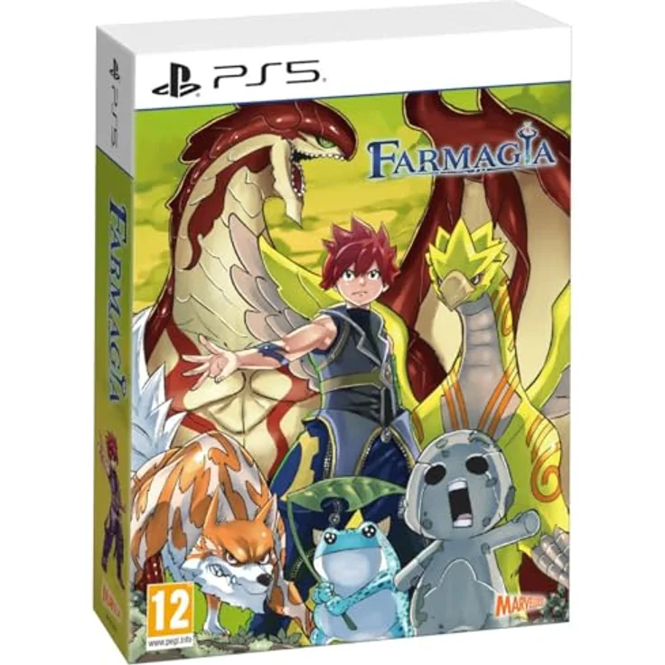 Marvelous Europe Farmagia Limited Edition PS5 - Monster Farming & Ranching, Bosskämpfe, Hiro Mashima Designs