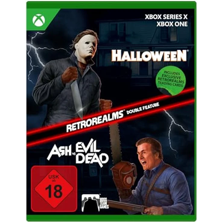 Nighthawk Halloween & Ash vs Evil Dead Retro Realms - Xbox Series X-Games, 16-Bit-Pixelart-Grafik, Retro-Ästhetik, Bonus spielbarer Charaktere – Bild 1