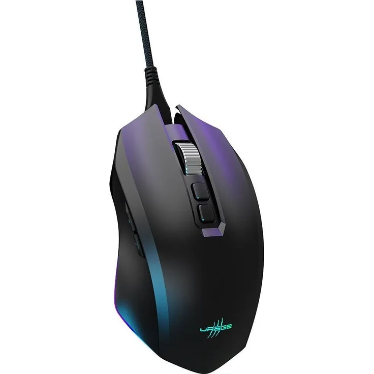 Urage Reaper 800, Optische Gaming-Maus mit 26000 DPI, 8000 Hz, RGB, Schwarz, Versandkostenfrei